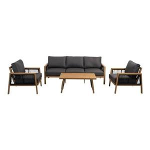 Lesli Living - Alicante loungeset aluminium naturel