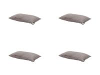 Universeel hoofdkussen ca. 24x40 cm Panama taupe (4 stuks) Madison - Madison