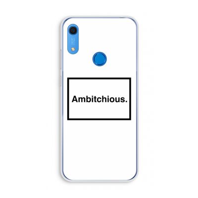 Ambitchious: Huawei Y6s Transparant Hoesje
