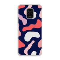 Memphis Shapes Pink: Xiaomi Redmi Note 10 Lite Transparant Hoesje