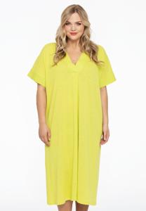 Yoek Jurk wijd COCOON | Groen | Maat 42/44