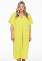 Yoek Jurk wijd COCOON | Groen | Maat 46/48 Yoek Jurk wijd COCOON | Groen | Maat 46/48