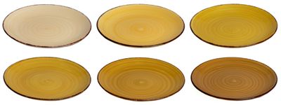 Studio Tavola Ontbijtborden Sunny Fall ø 19 cm - 6 Stuks Studio Tavola Ontbijtborden Sunny Fall ø 19 cm - 6 Stuks