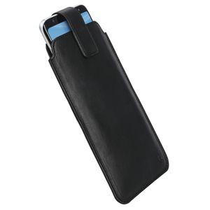 Hama "Easy Slide" mobiele telefoon behuizingen Opbergmap/sleeve Zwart