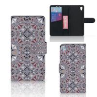 Sony Xperia Z3 | Bookcase | Flower Tiles