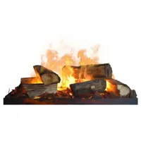 GlowFire decoratieset voor Dimplex Opti-Myst Cassette 400 | Echt hout - handgemaakt in Duitsland