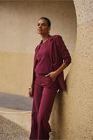 Felica soft pullover - bordeaux - 13137
