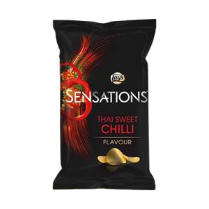 Lay's Sensations Thai Sweet Chilli Chips 150gr bij Jumbo