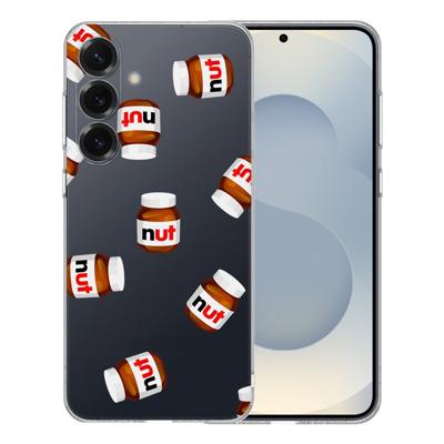 TPU Hoesje Samsung Galaxy S25 - Hoesje Nut Jar Backcover TPU Hoesje Samsung Galaxy S25 - Hoesje Nut Jar Backcover