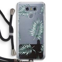 Simple leaves: LG G6 Transparant Hoesje met koord