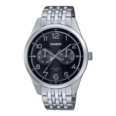 Horloge Heren Casio MTP-E340D-1AVDF Zilverkleurig (Ø 42 mm)