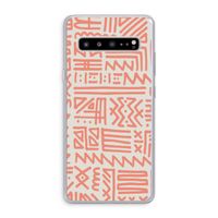 Marrakech Pink: Samsung Galaxy S10 5G Transparant Hoesje Marrakech Pink: Samsung Galaxy S10 5G Transparant Hoesje