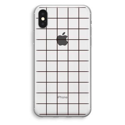 Rooster: iPhone XS Transparant Hoesje