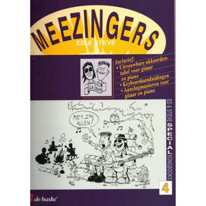 De Haske Meezingers 4 songboek voor piano, gitaar en zang