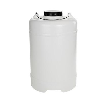 Jerrycan container voor vloeistof/voedsel/wecken - 20 liter - Kunststof - met draaidop - 27 x 44 cm