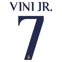 Vini Jr. 7 (Officiële Real Madrid Bedrukking 2023-2024)