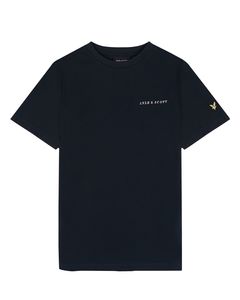 Lyle & Scott T-shirt Script - Donker navy blauw