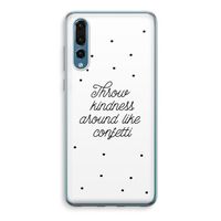 Confetti: Huawei P20 Pro Transparant Hoesje