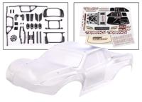 Traxxas - Body, Maxx Slash (clear, requires painting)/ window masks/ decal sheet (includes body support, body plastics, latches, & hardware for cli...