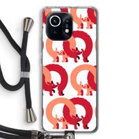 Dogs: Xiaomi Mi 11 Transparant Hoesje met koord