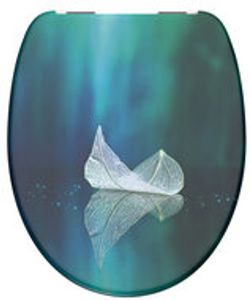 Duroplast WC-bril FALLEN LEAF met soft-close