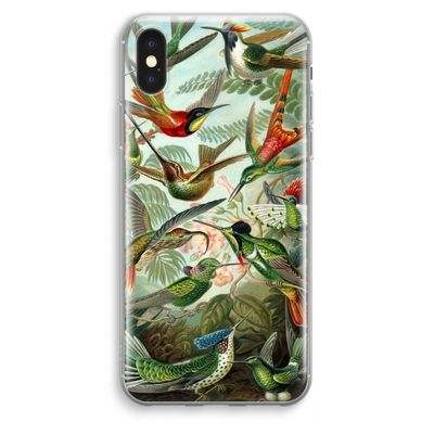 Haeckel Trochilidae: iPhone XS Max Transparant Hoesje