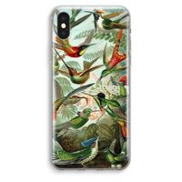 Haeckel Trochilidae: iPhone XS Max Transparant Hoesje