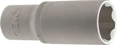 Ironside dop verlengd zeskant 1/4inch 8mm