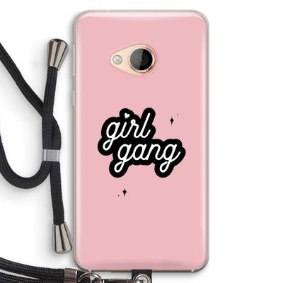 Girl Gang: HTC U Play Transparant Hoesje met koord