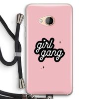Girl Gang: HTC U Play Transparant Hoesje met koord