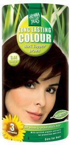Henna Plus Long lasting colour 3.44 dark copper brown