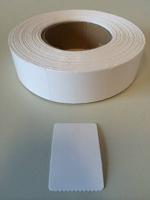 Hangetiket op rol 40x60 mm bl.geen perf
