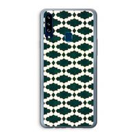 Moroccan tiles: Samsung Galaxy A20s Transparant Hoesje