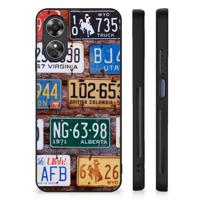 OPPO A17 Silicone Back Case Kentekenplaten