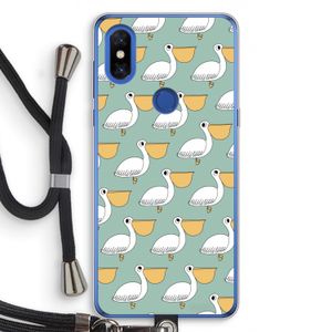 Pelican: Xiaomi Mi Mix 3 Transparant Hoesje met koord
