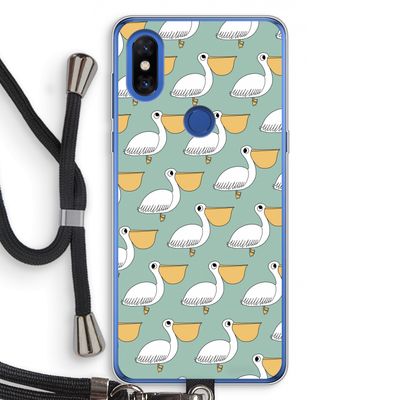 Pelican: Xiaomi Mi Mix 3 Transparant Hoesje met koord