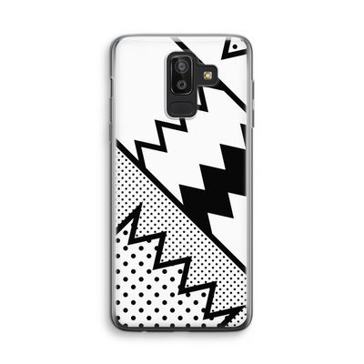Pop Art #5: Samsung Galaxy J8 (2018) Transparant Hoesje
