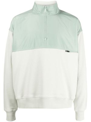 Alpha Tauri sweat à col zippé - Vert