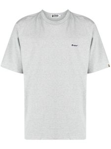 A BATHING APE® t-shirt en coton à patch logo - Gris