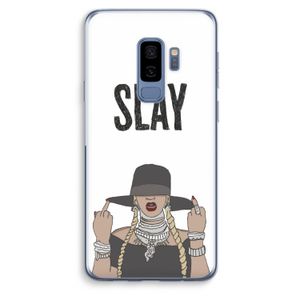 Slay All Day: Samsung Galaxy S9 Plus Transparant Hoesje