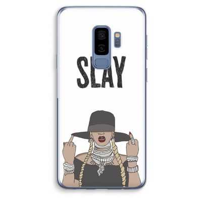 Slay All Day: Samsung Galaxy S9 Plus Transparant Hoesje