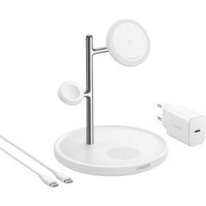 Anker MagGo Universeel Wit USB Draadloos opladen Snel opladen Binnen