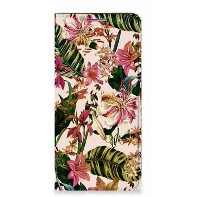 Motorola Moto G60s Smart Cover Flowers Motorola Moto G60s Smart Cover Flowers