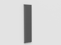 Sub 483 radiator 39x180 cm 958 W, mat antraciet
