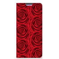 Xiaomi Redmi Note 10 Pro Smart Cover Red Roses - thumbnail