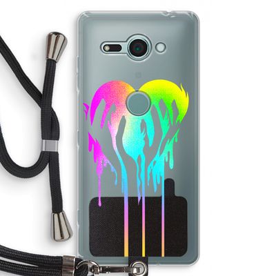 Hold My Heart: Sony Xperia XZ2 Compact Transparant Hoesje met koord