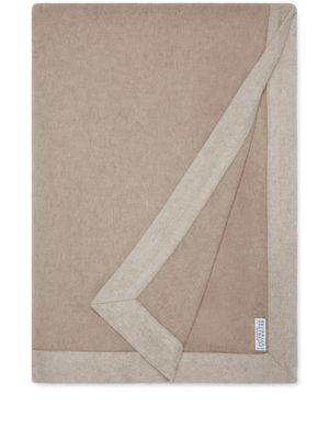 Brunello Cucinelli couverture en cachemire (200 cm x 150 cm) - Tons neutres