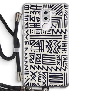 Marrakech print: Honor 6X Transparant Hoesje met koord