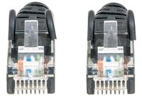 Intellinet 342056 RJ45 Netwerkkabel, patchkabel CAT 6 U/UTP 1.50 m Zwart 1 stuk(s) - thumbnail