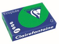 Clairefontaine Trophée Intens, gekleurd papier, A4, 160 g, 250 vel, bijartgroen